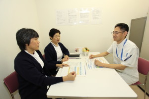 地域医療連携室のようす